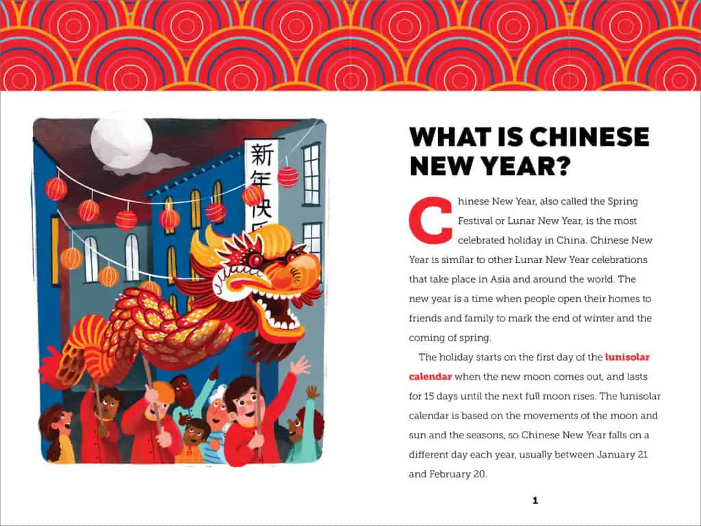 Celebrating Chinese New Year – Holidays, Traditions and Activities A Holiday Book for Kids by Eugenia Chu